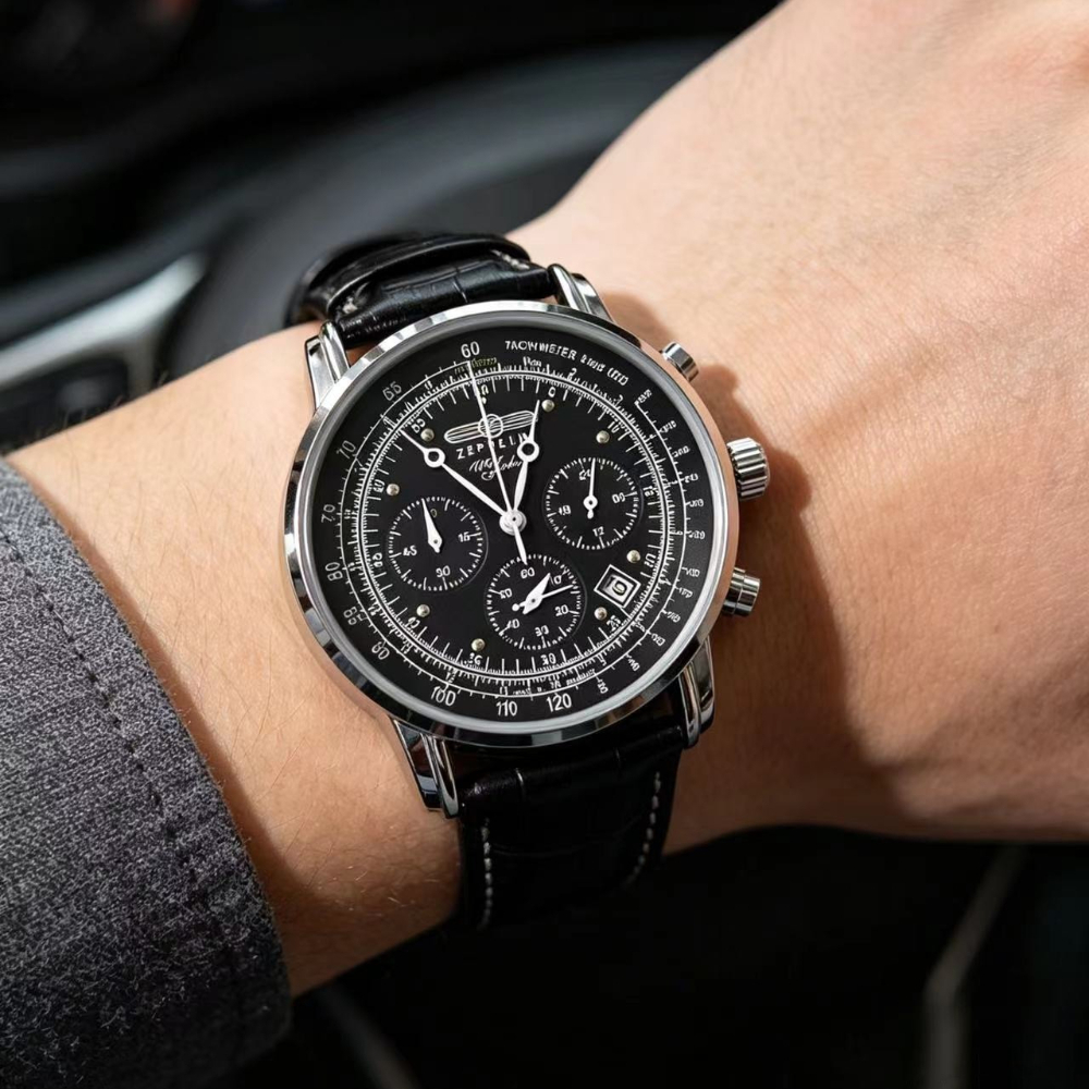 Men'S Luxury Formal Wear - Men's Watch Luxury Multifunction Chronograph Business