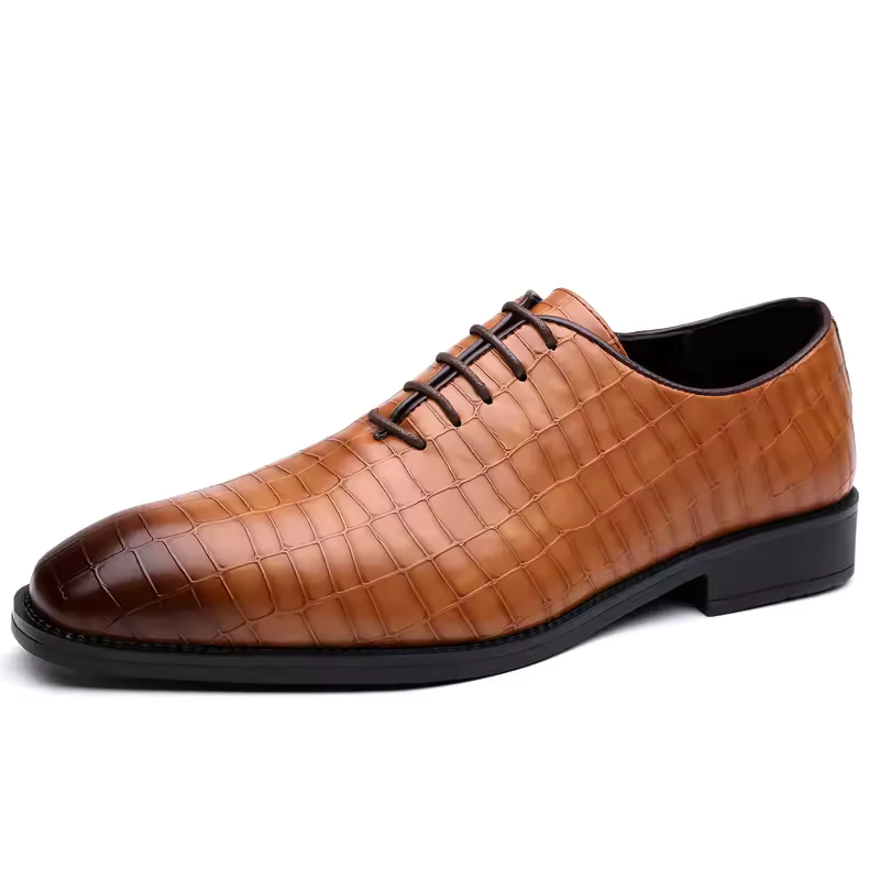 Men'S Luxury Formal Wear - Luxury Mens Leather Shoes Retro Carved