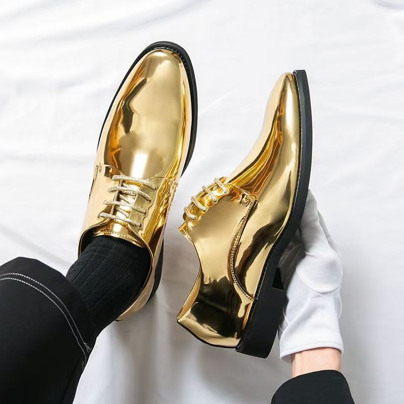 Men'S Luxury Formal Wear - Daily Pointed Leather Shoes for Men,