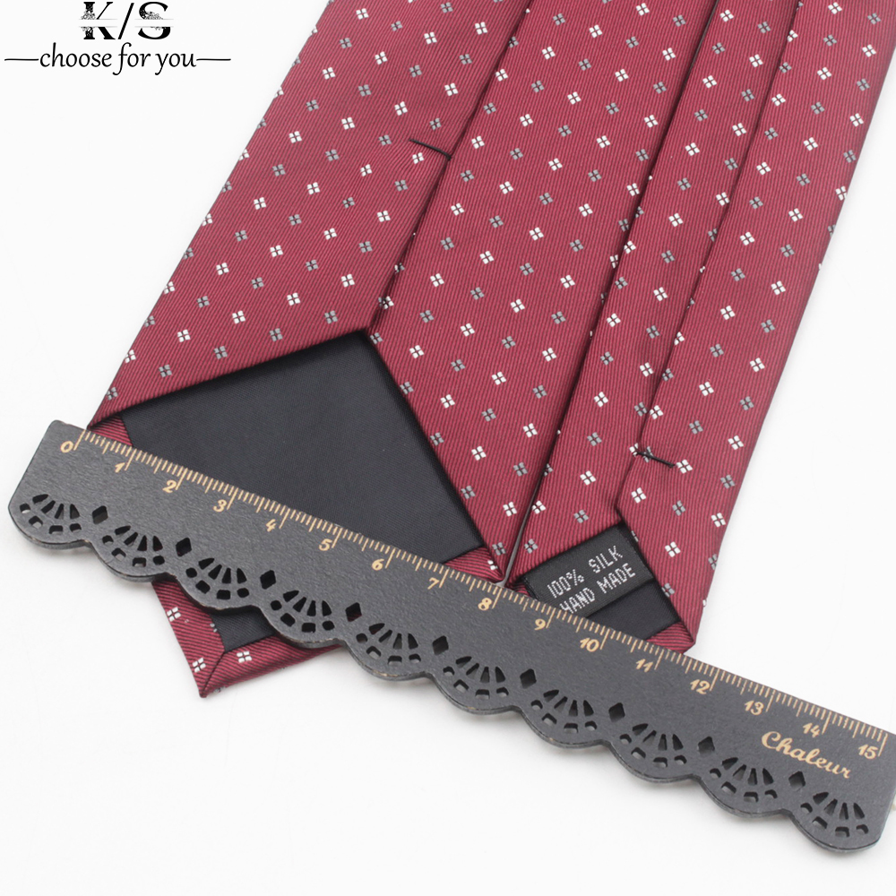Men's Tie 8cm Stripe Dot Neckt - đánh giá và giá Men Formal Wear With Tie