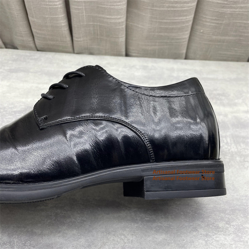 Men's Black Leather Oxford Sho - đánh giá và giá Men Formal Wear Dress