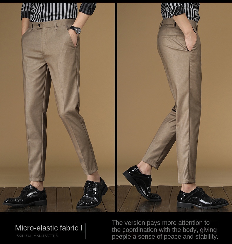 Summer Suit Pants Men Red Blac - đánh giá và giá Men Formal Wear Red