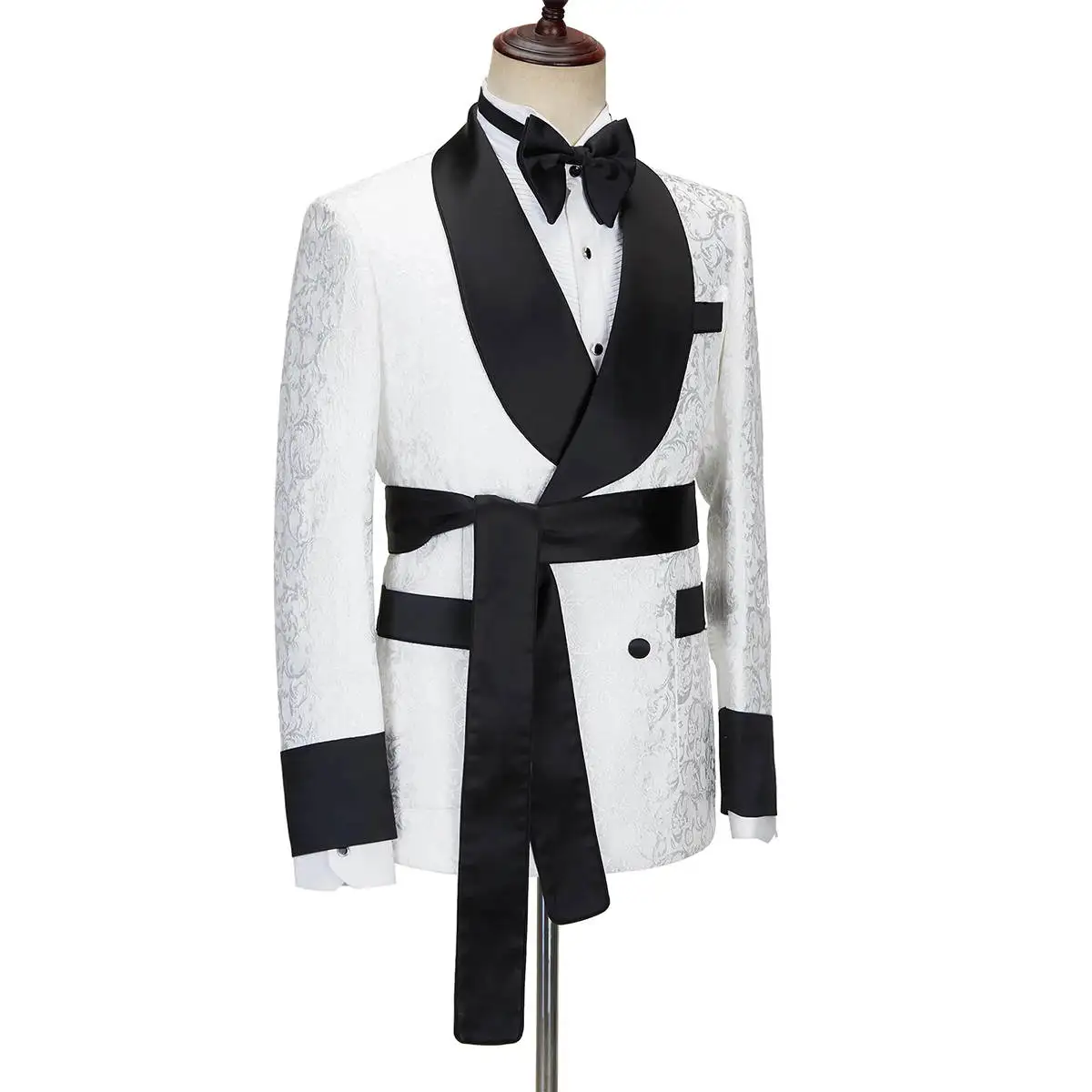 Latest Design Men's White Flor - đánh giá và giá Latest Men Formal Wear