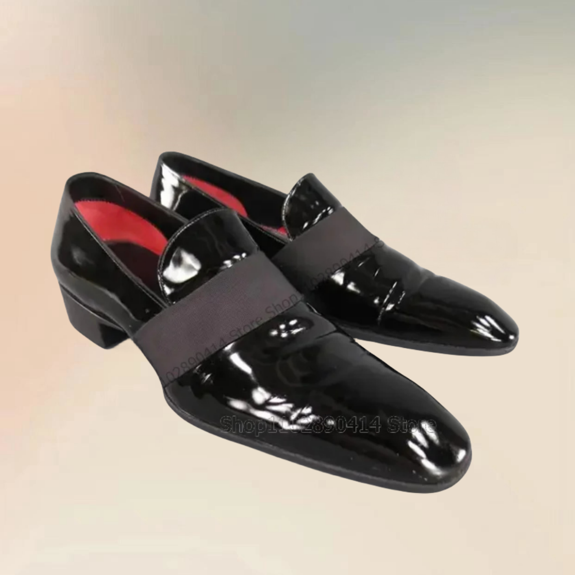 Black Patent Leather Riband De - đánh giá và giá Men'S Luxury Formal Wear