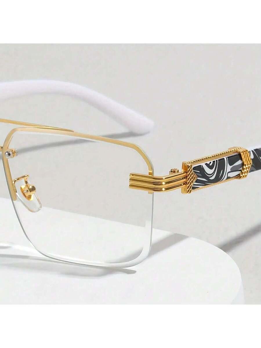 Mens Half-Frame Eyewear With T - đánh giá và giá Men'S Luxury Formal Wear