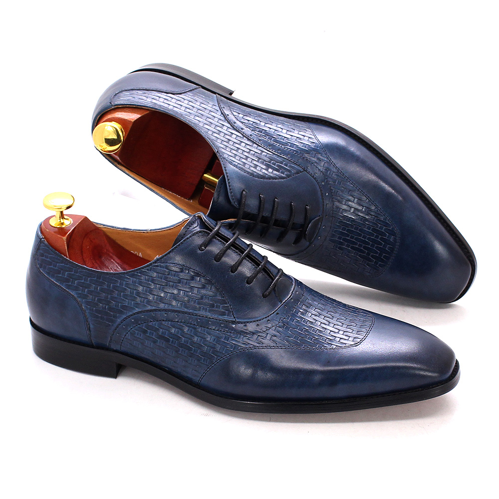 Luxury Genuine Leather Oxford  - đánh giá và giá Men'S Luxury Formal Wear