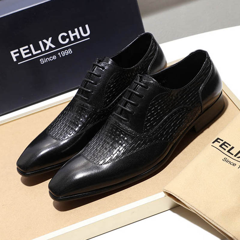 Luxury Genuine Leather Oxford  - đánh giá và giá Men'S Luxury Formal Wear