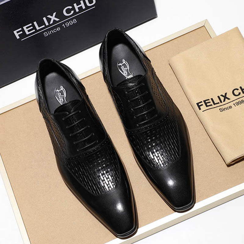Luxury Genuine Leather Oxford  - đánh giá và giá Men'S Luxury Formal Wear