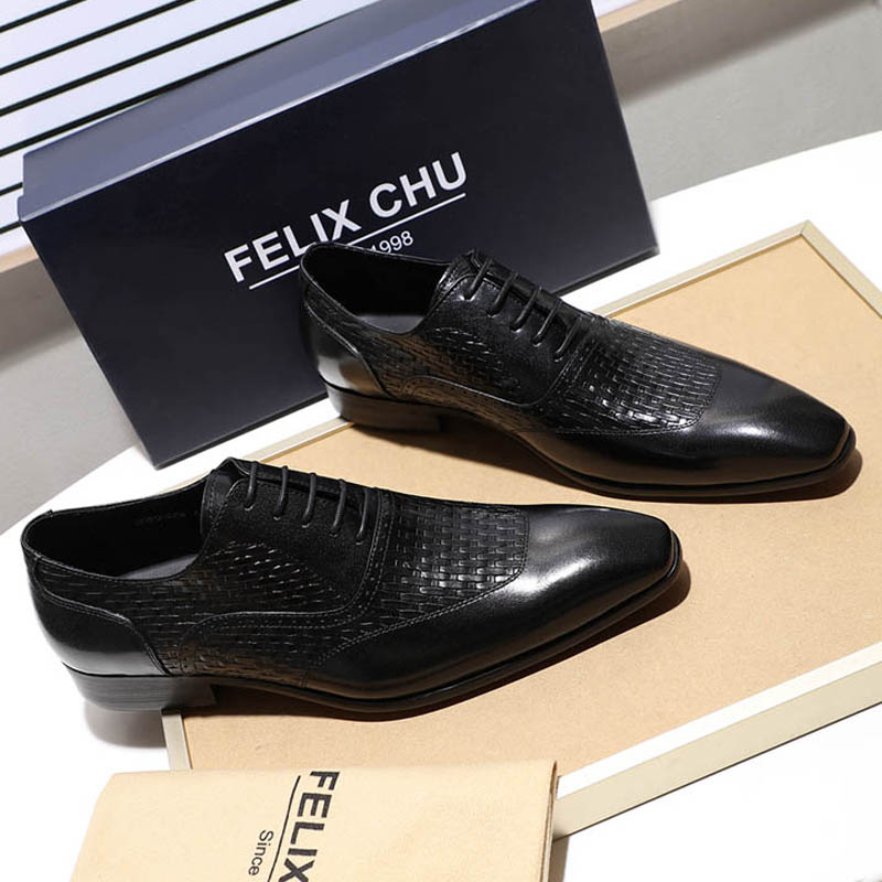 Luxury Genuine Leather Oxford  - đánh giá và giá Men'S Luxury Formal Wear