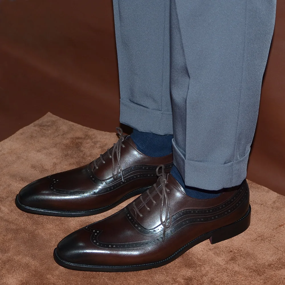 Luxury Mens Wingtip Oxford Dre - đánh giá và giá Men'S Luxury Formal Wear