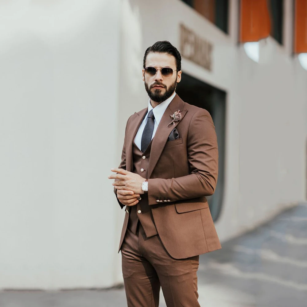 Latest Designs Brown Suits For - đánh giá và giá Latest Men Formal Wear
