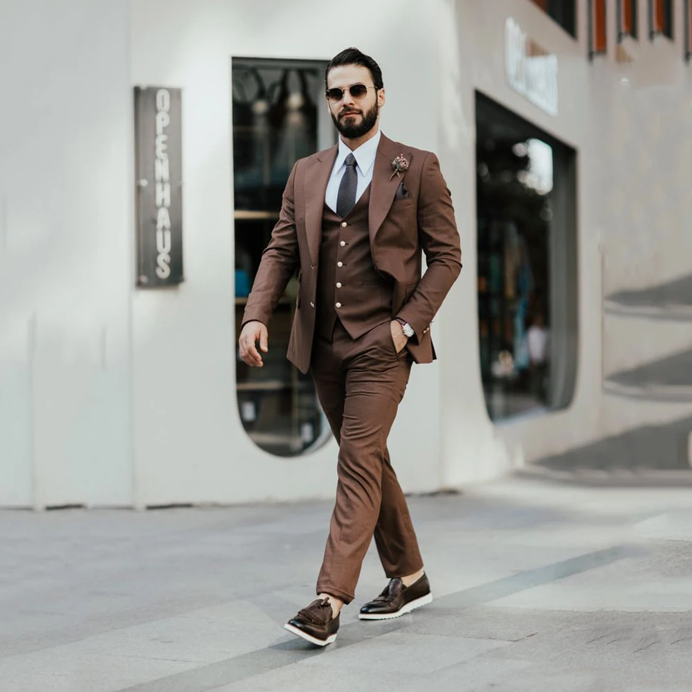 Latest Designs Brown Suits For - đánh giá và giá Latest Men Formal Wear