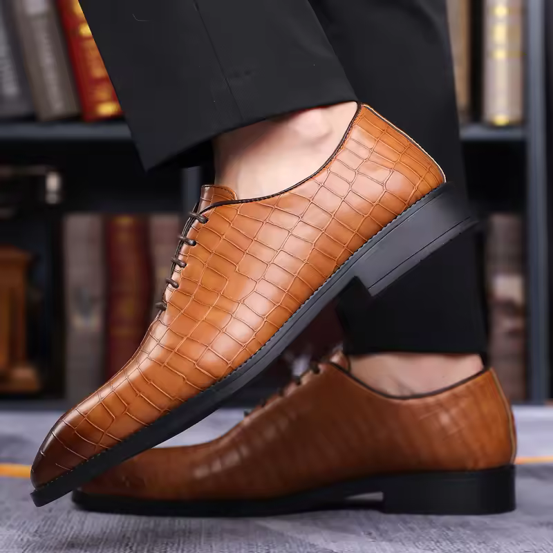 Luxury Mens Leather Shoes Retr - đánh giá và giá Men'S Luxury Formal Wear