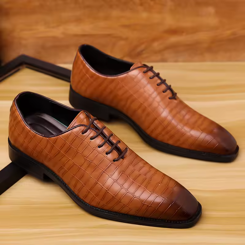 Luxury Mens Leather Shoes Retr - đánh giá và giá Men'S Luxury Formal Wear