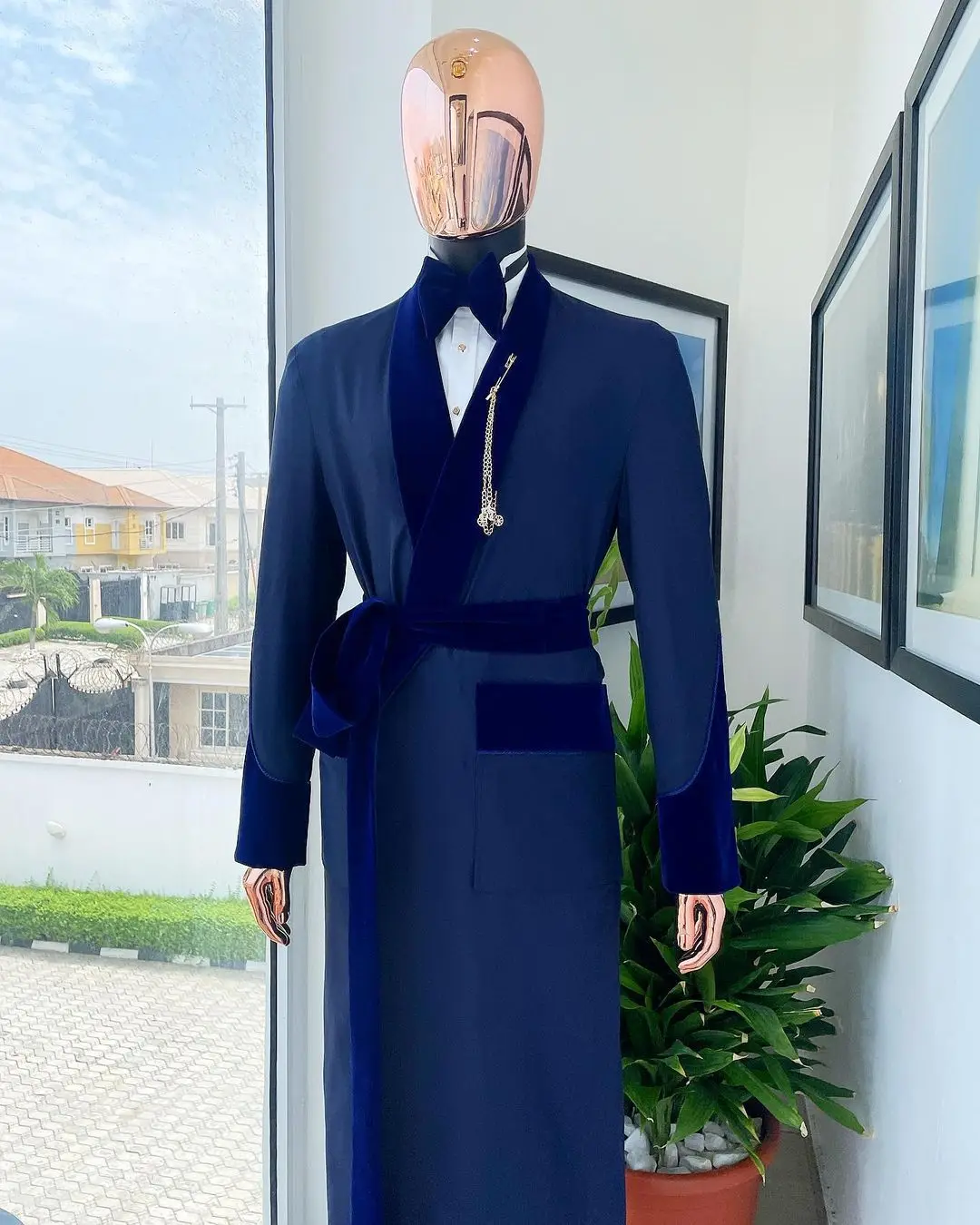 Tailor Made Royal Blue Men Sui - đánh giá và giá Men Formal Wear Dress