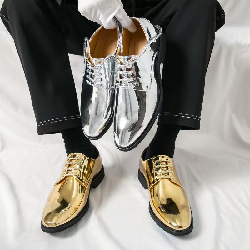 Daily Pointed Leather Shoes fo - đánh giá và giá Men'S Luxury Formal Wear